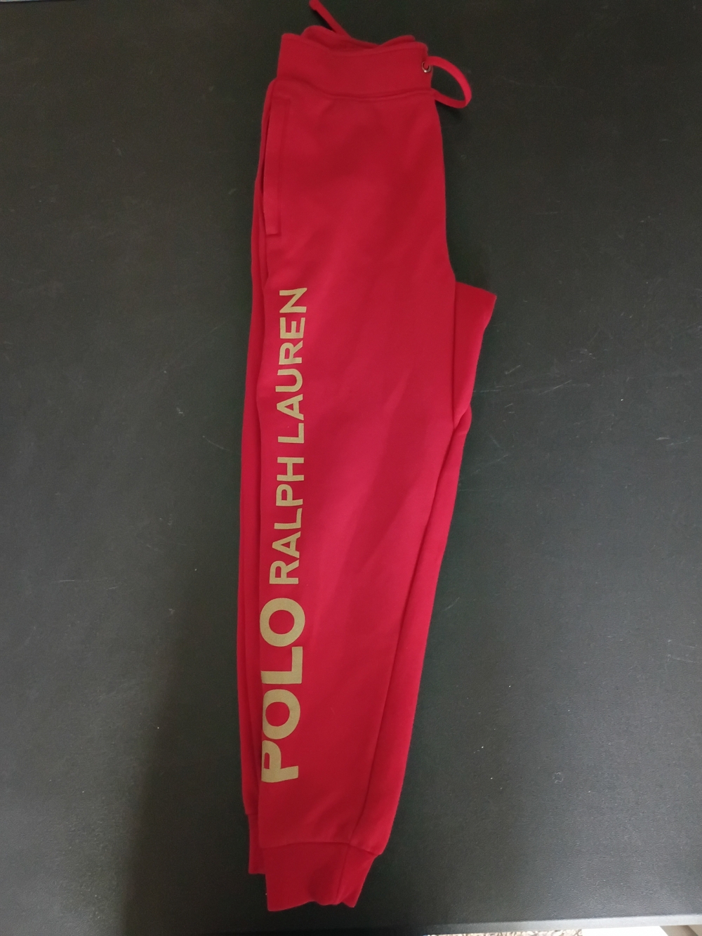 Polo Ralph Lauren Kids Red Fleece Logo Joggers - Size S (8)